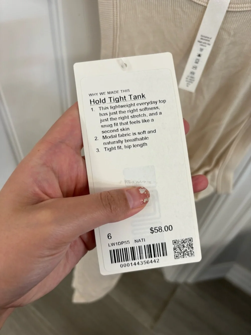lululemon hold tight Tank - Picture 4 of 4